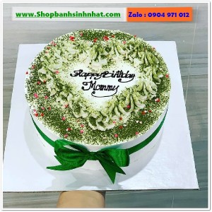 Bánh Sinh Nhật Trà Xanh - VL75